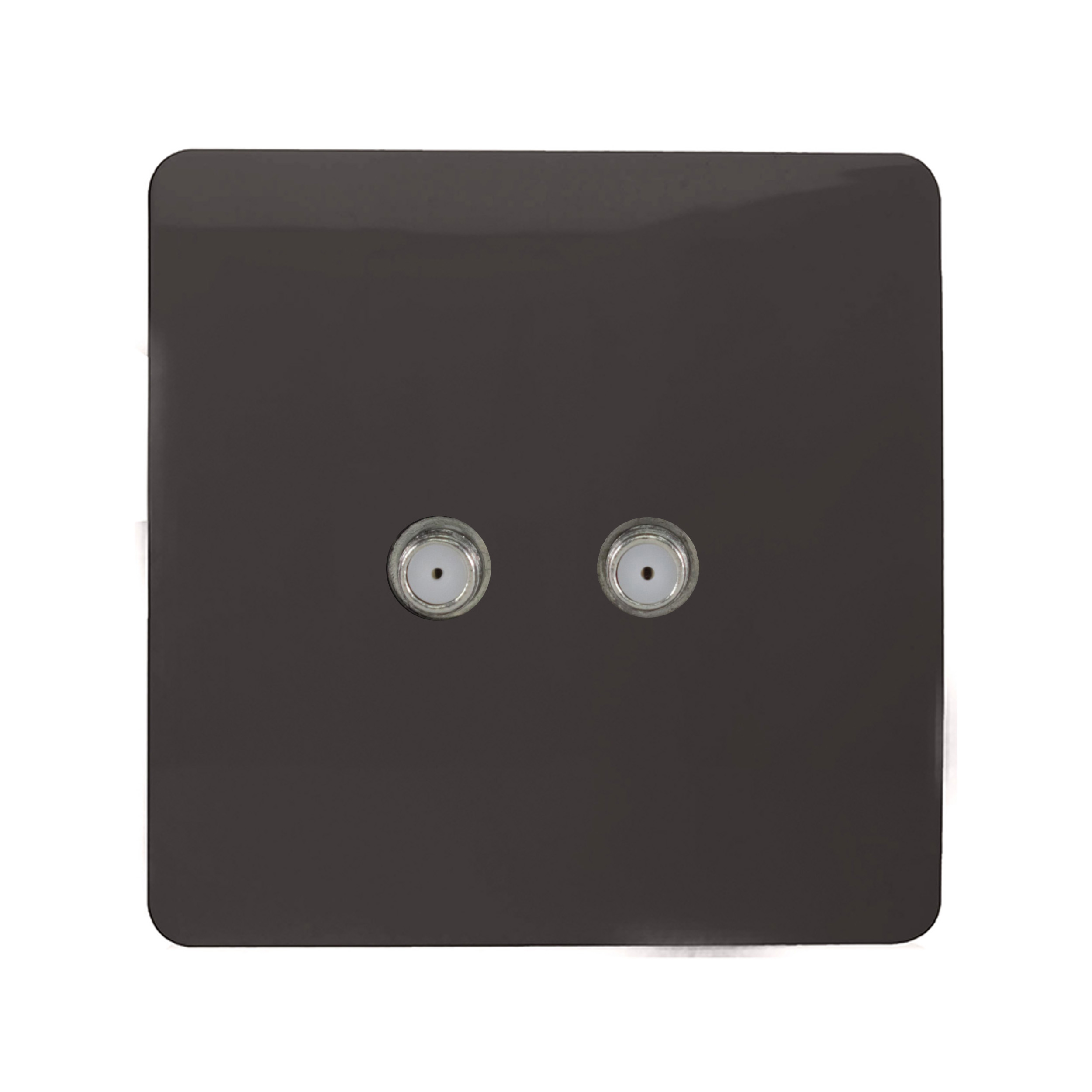 Dark Brown Wiring Accessories Trendi Decorative Screwless